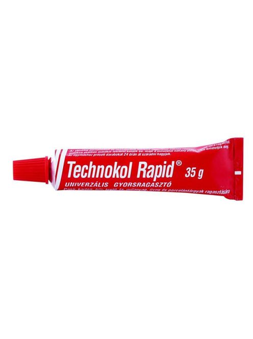 Ragasztó, folyékony, 35g, TECHNOKOL Rapid, piros