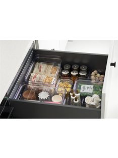   SMARTSTORE Műanyag tárolódoboz, 0,6 liter, SMARTSTORE "Compact Clear Mini", átlátszó