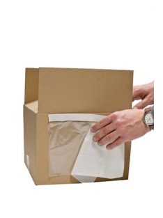   Okmánykísérő tasak, C/5, öntapadós, visszazárható, 240x185 mm, 1000 db/csomag