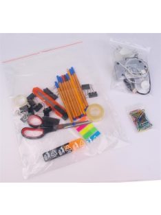   VICTORIA FACILITY Simítózáras tasak, átlátszó, 4x6 cm, VICTORIA FACILITY