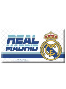 Real Madrid hűtőmágnes Real Madrid logóval, 80x45mm