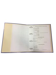   IMN Lakásszövetkezeti Társasházi Tag Tulajdonos Nyilvántartás 50 lapos gyűrűskönyv