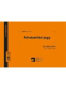 Pátria Nyomtatvány Felvásárlási jegy (mezőgazdasági termékfelvásárlás/szolgáltatás igénybevétel bizonylata) 50x3 lapos tömb A/5