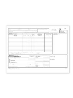 Pátria Nyomtatvány Fuvarlevél 50x3 lapos tömb A/4 fekvő