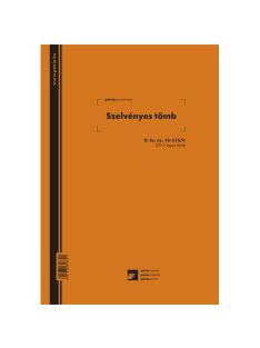   Pátria Nyomtatvány Szelvényes tömb ( 36 szelvényes ) 50x2 lapos tömb A/4 álló