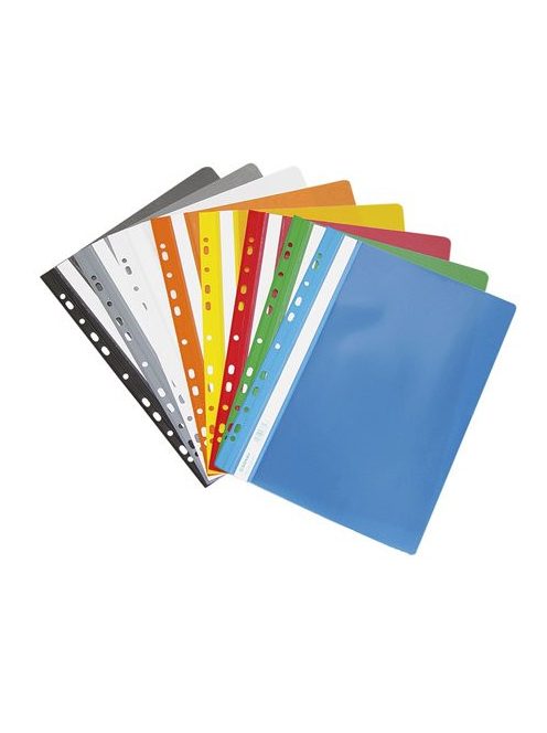 DONAU Gyorsfűző, lefűzhető, PVC, A4, DONAU, fekete