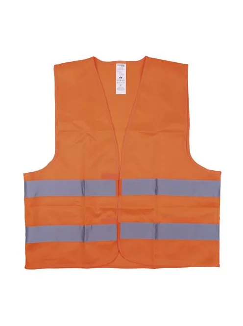 DONAU Mellény, jól láthatósági, 2XL méret, DONAU "Safety", narancssárga