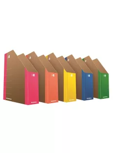   DONAU Iratpapucs, karton, 80 mm, DONAU "Life", neon kék