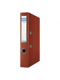   DONAU Iratrendező, 50 mm, A4, PP/karton, DONAU "Szivárvány", bronz