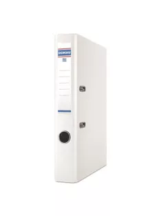   DONAU Iratrendező, 50 mm, A4, PP/karton, DONAU "Szivárvány", fehér