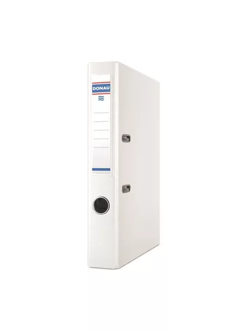 DONAU Iratrendező, 50 mm, A4, PP/karton, DONAU "Szivárvány", fehér