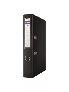   DONAU Iratrendező, 50 mm, A4, PP/karton, DONAU "Szivárvány", fekete