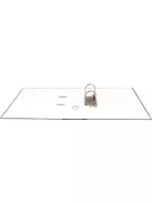 DONAU Iratrendező, 75 mm, A4, PP/karton, élvédő sínnel, DONAU "Master", piros