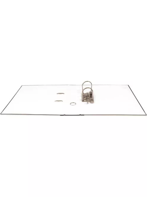 DONAU Iratrendező, 75 mm, A4, PP/karton, élvédő sínnel, DONAU "Master", citromsárga