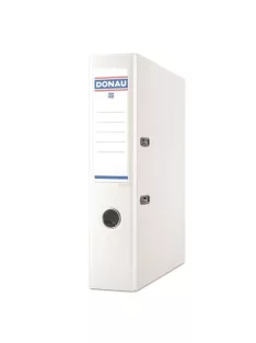   DONAU Iratrendező, 75 mm, A4, PP/karton, DONAU "Szivárvány", fehér