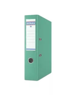   DONAU Iratrendező, 75 mm, A4, PP/karton, DONAU "Szivárvány", türkiz