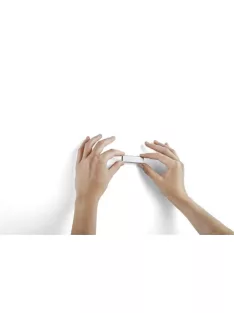   DURABLE Jegyzettartó klip, öntapadó, mágneses, DURABLE "DURAFIX® CLIP", ezüst