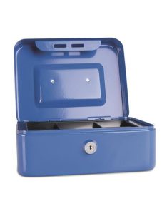 DONAU Pénzkazetta, 20x16x9 cm, DONAU, kék