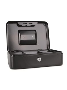 DONAU Pénzkazetta, 25x18x9 cm, DONAU, fekete