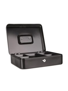 DONAU Pénzkazetta, 30x24x9 cm, DONAU, fekete
