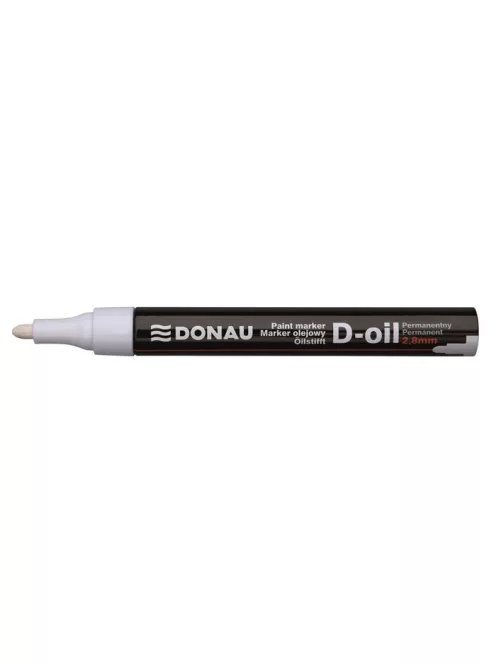DONAU Lakkmarker, 2,8 mm, M, DONAU "D-oil", fehér