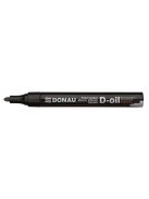 DONAU Lakkmarker, 2,8 mm, M, DONAU "D-oil", fekete