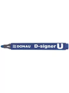   DONAU Alkoholos marker, 2-4 mm, kúpos, DONAU "D-signer U", kék