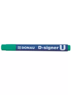   DONAU Alkoholos marker, 2-4 mm, kúpos, DONAU "D-signer U", zöld