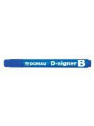 DONAU Táblamarker, 2-4 mm, kúpos, DONAU "D-signer B", kék