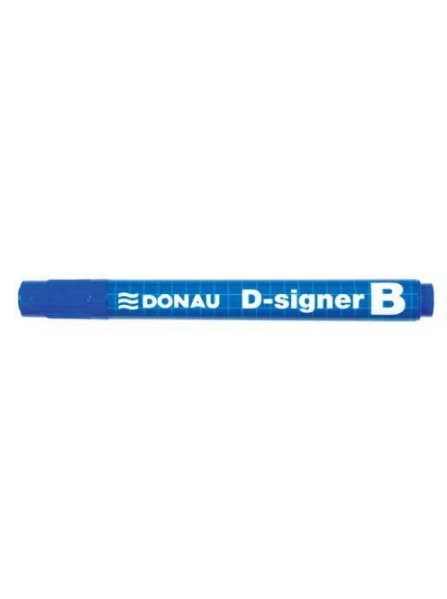 DONAU Táblamarker, 2-4 mm, kúpos, DONAU "D-signer B", kék