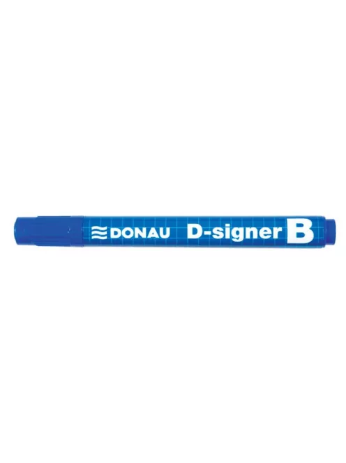 DONAU Táblamarker, 2-4 mm, kúpos, DONAU "D-signer B", kék