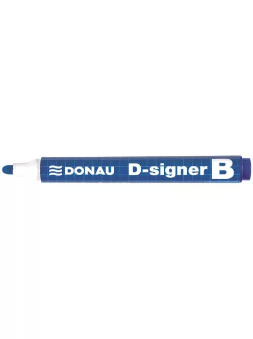 DONAU Táblamarker, 2-4 mm, kúpos, DONAU "D-signer B", kék