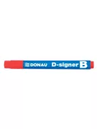 DONAU Táblamarker, 2-4 mm, kúpos, DONAU "D-signer B", piros