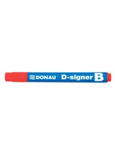   DONAU Táblamarker, 2-4 mm, kúpos, DONAU "D-signer B", piros