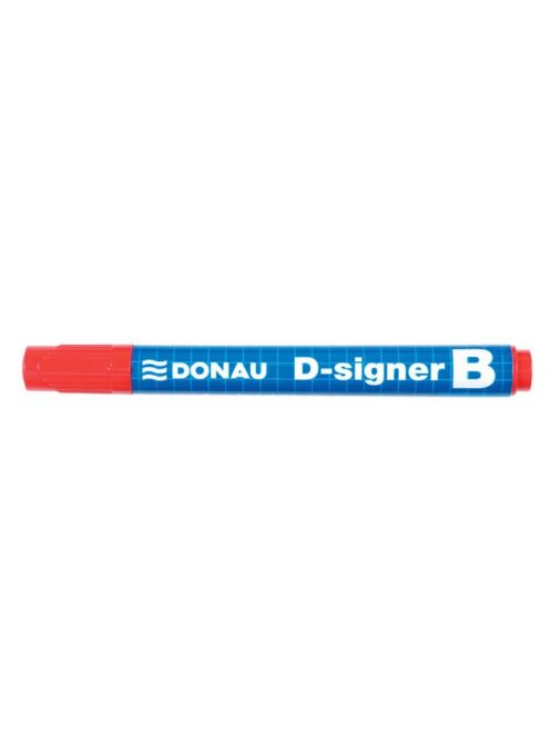 DONAU Táblamarker, 2-4 mm, kúpos, DONAU "D-signer B", piros