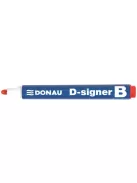DONAU Táblamarker, 2-4 mm, kúpos, DONAU "D-signer B", piros