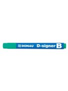 DONAU Táblamarker, 2-4 mm, kúpos, DONAU "D-signer B", zöld