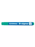 DONAU Táblamarker, 2-4 mm, kúpos, DONAU "D-signer B", zöld