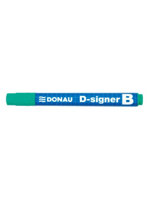 DONAU Táblamarker, 2-4 mm, kúpos, DONAU "D-signer B", zöld