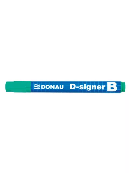 DONAU Táblamarker, 2-4 mm, kúpos, DONAU "D-signer B", zöld