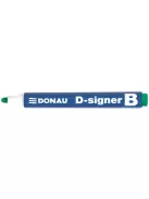 DONAU Táblamarker, 2-4 mm, kúpos, DONAU "D-signer B", zöld
