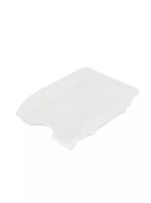 DONAU Irattálca, műanyag, törhetetlen, DONAU "Solid", fehér