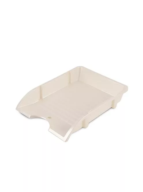 DONAU Irattálca, műanyag, törhetetlen, DONAU "Solid", gyöngyház