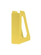 DONAU Iratpapucs, műanyag, 70 mm, DONAU, pasztellsárga