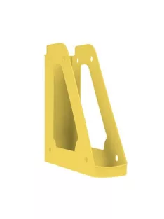 DONAU Iratpapucs, műanyag, 70 mm, DONAU, pasztellsárga