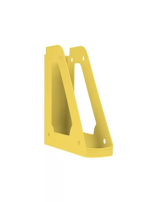 DONAU Iratpapucs, műanyag, 70 mm, DONAU, pasztellsárga