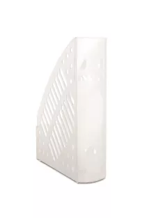 DONAU Iratpapucs, műanyag, 70 mm, DONAU, áttetsző fehér