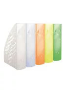 DONAU Iratpapucs, műanyag, 70 mm, DONAU, áttetsző kék