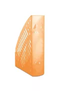 DONAU Iratpapucs, műanyag, 70 mm, DONAU, áttetsző narancs