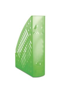 DONAU Iratpapucs, műanyag, 70 mm, DONAU, áttetsző zöld